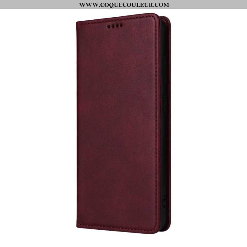 Flip Cover Samsung Galaxy S25 FE Effet Cuir