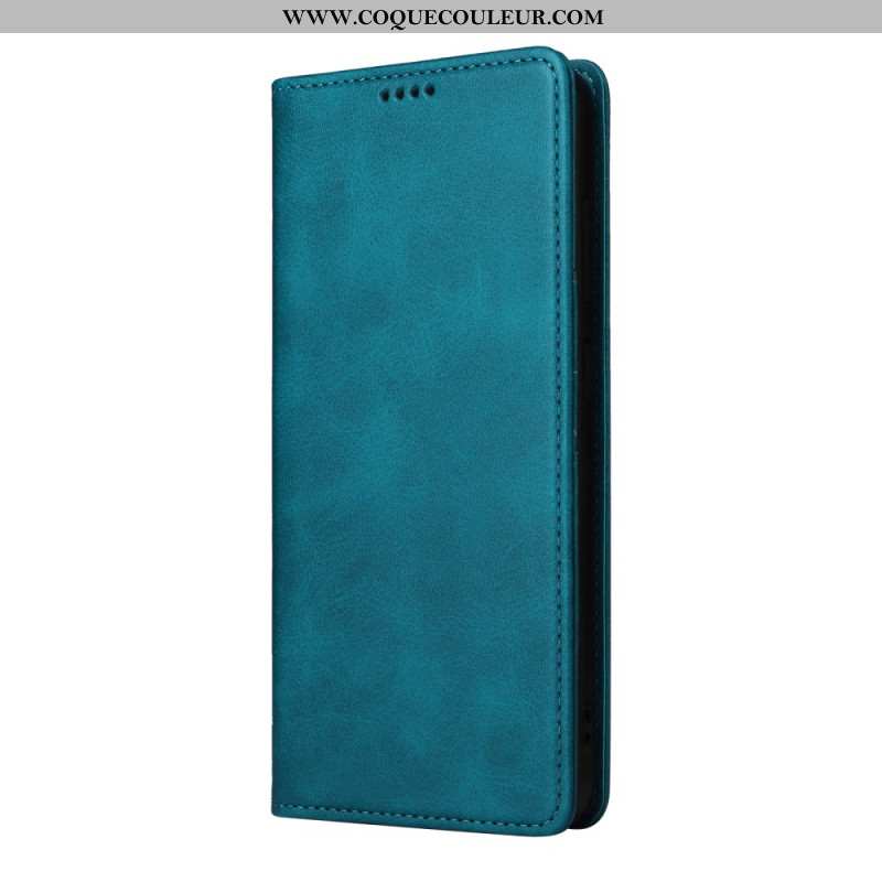 Flip Cover Samsung Galaxy S25 FE Effet Cuir