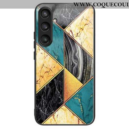 Coque Samsung Galaxy S25 Plus 5G Verre Trempé Marbre Coloré