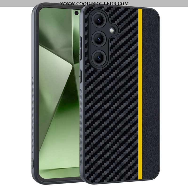 Coque Samsung Galaxy S25 Plus 5G Déclinaison Fibre Carbone