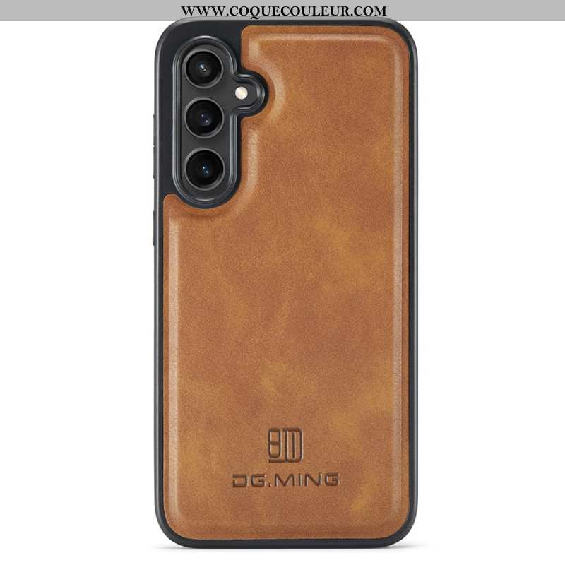 Coque Samsung Galaxy S25 Plus 5G Effet Cuir DG.MING