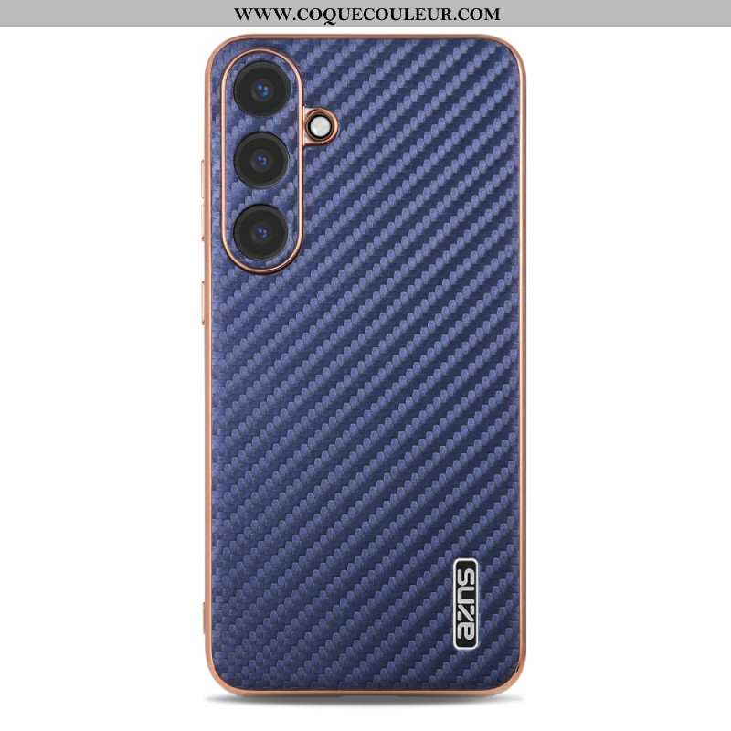 Coque Samsung Galaxy S25 Plus 5G Texture Fibre Carbone