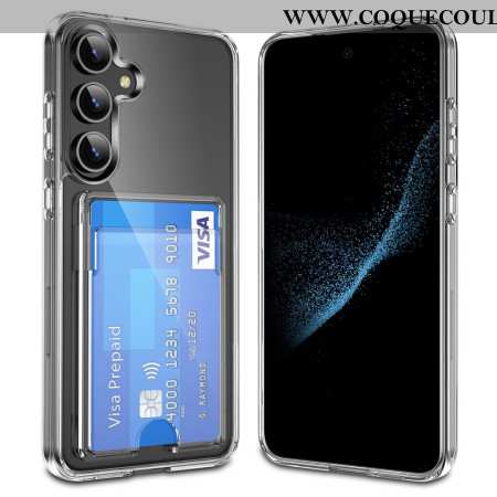 Coque Samsung Galaxy S25 Plus 5G Transparente Porte-Cartes