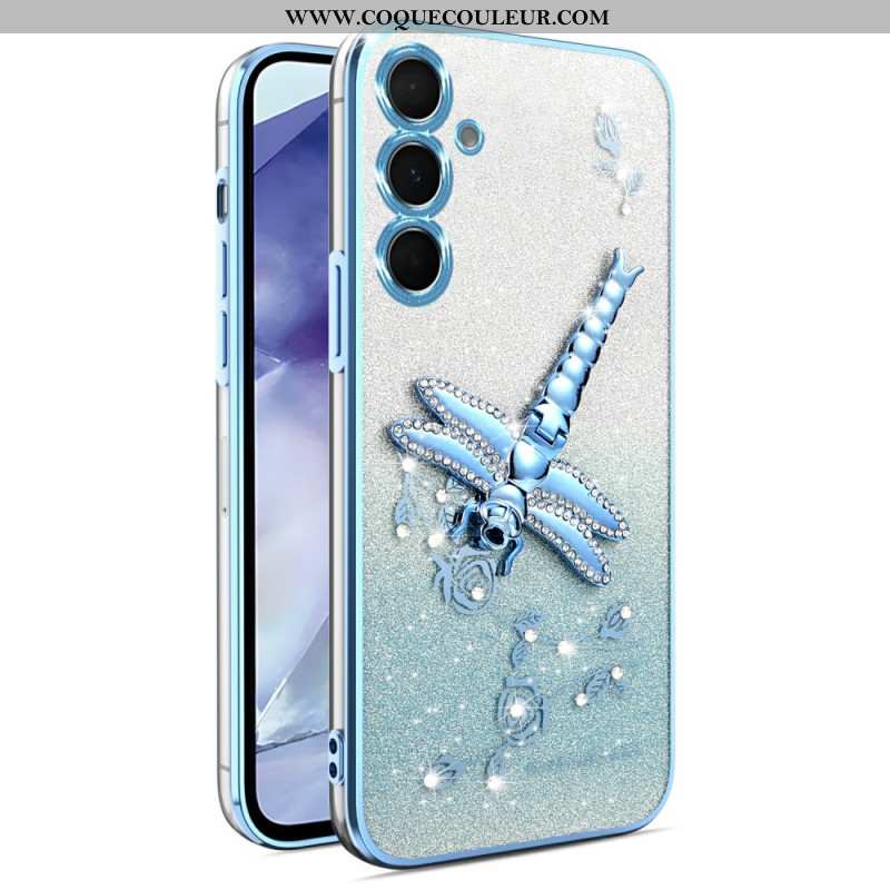 Coque Samsung Galaxy S25 Plus 5G Support Libellule KADEM