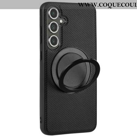 Coque Samsung Galaxy S25 Plus 5G Magnétique avec Anneau de Support