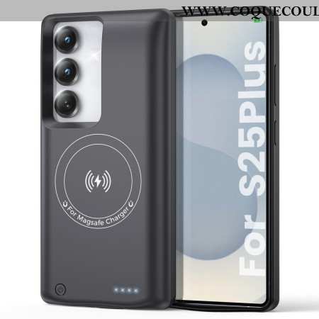 Coque Batterie 10000mAh pour Samsung Galaxy S25 Plus / S24 Plus Chargeur avec Fixation Magnétique