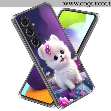 Coque Samsung Galaxy S25 Plus 5G Chiot Blanc
