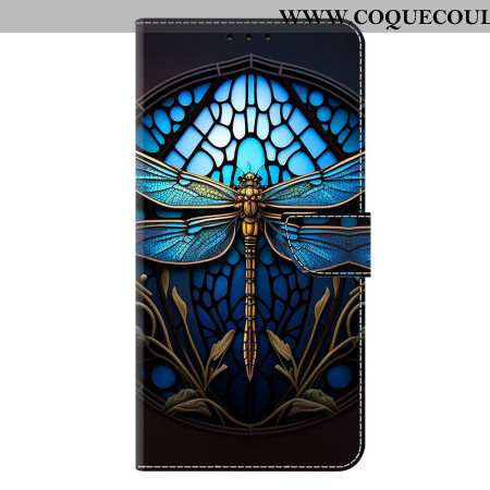 Housse Samsung Galaxy S25 Plus 5G Libellule Bleue