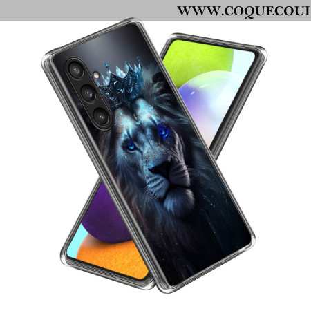 Coque Samsung Galaxy S25 Plus 5G Lion Bleu
