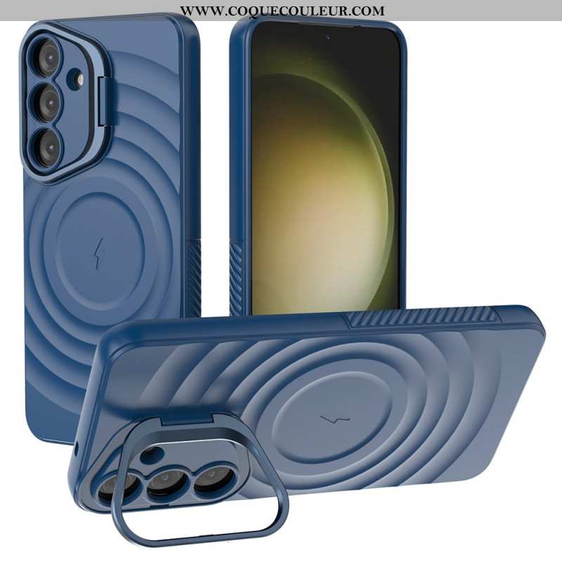 Coque Samsung Galaxy S25 Plus 5G Compatible MagSafe avec Support