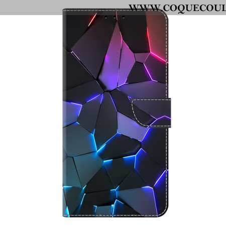 Housse Samsung Galaxy S25 Plus 5G Fissures Bleues