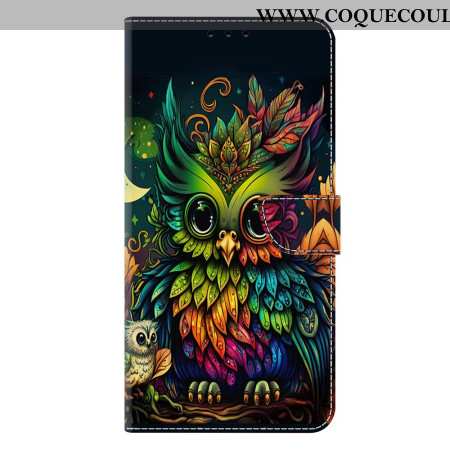 Housse Samsung Galaxy S25 Plus 5G Hibou Coloré