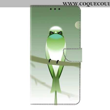 Housse Samsung Galaxy S25 Plus 5G Oiseau vert