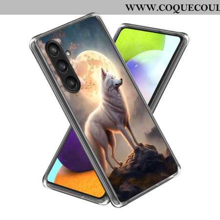 Coque Samsung Galaxy S25 Plus 5G Loup à la Lune