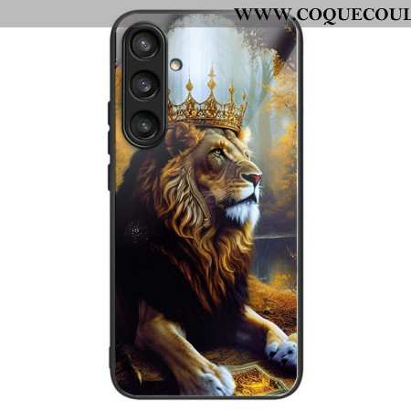 Coque Samsung Galaxy S25 Plus 5G Couronne de Lion Dorée