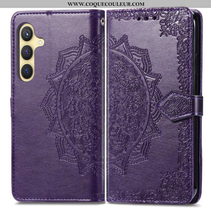 Housse Samsung Galaxy S25 Plus 5G Mandala Baroque