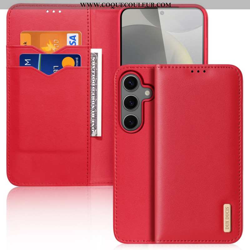 Flip Cover Samsung Galaxy S25 Plus 5G Hivo Series DUX DUCIS
