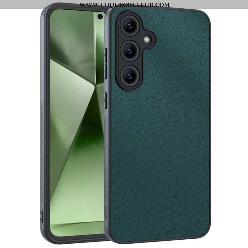 Coque Samsung Galaxy S25 Plus 5G Simili Cuir Ultra Mince