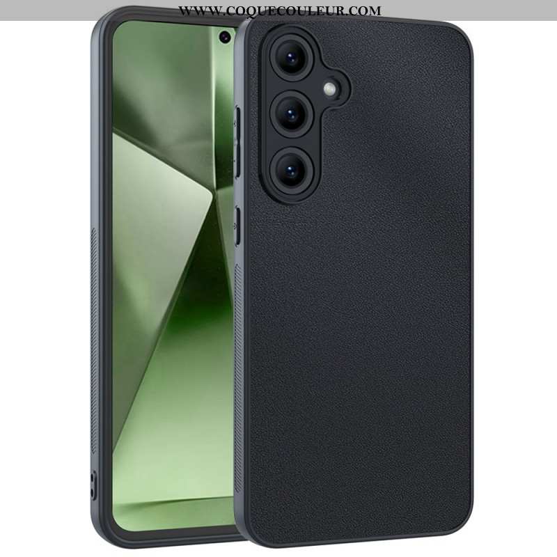 Coque Samsung Galaxy S25 Plus 5G Simili Cuir Ultra Mince
