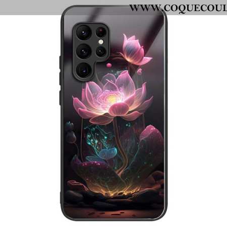 Coque Samsung Galaxy S25 Ultra5G Verre Trempé Lotus
