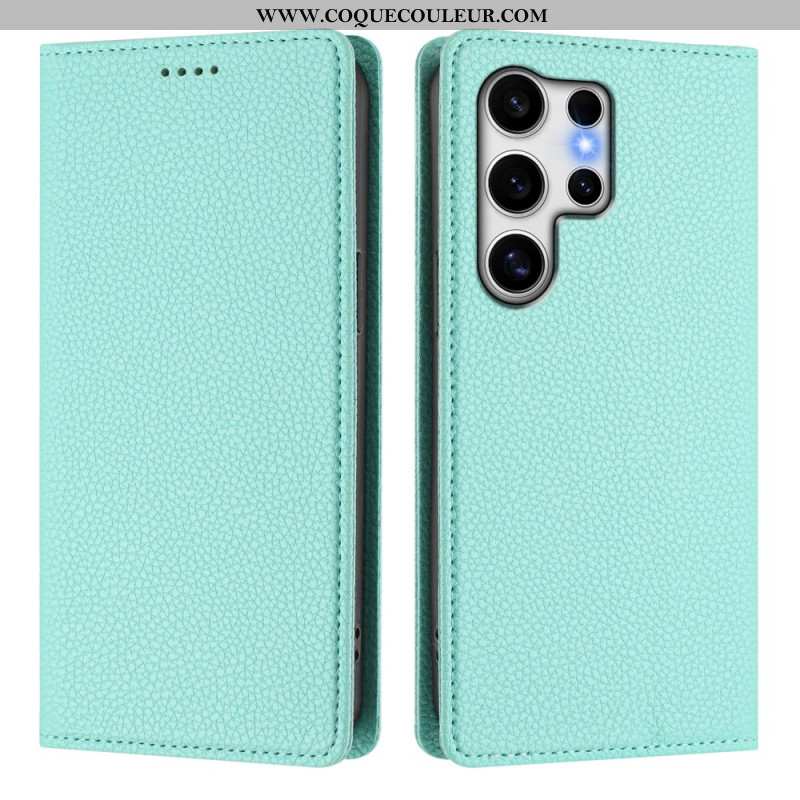 Flip Cover Samsung Galaxy S25 Ultra 5G Blocage RFID