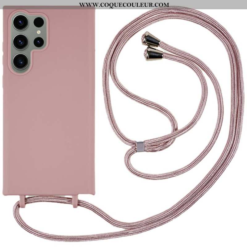 Coque à Cordon Samsung Galaxy S25 Ultra 5G Ajustable