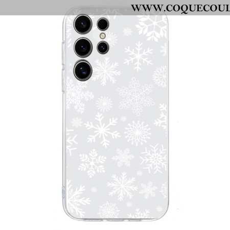 Coque Samsung Galaxy S25 Ultra 5G Flocon de Neige