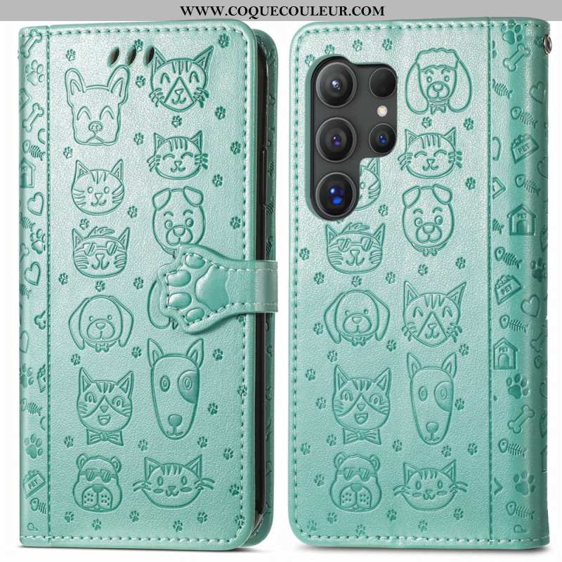 Housse Samsung Galaxy S25 Ultra 5G Animaux Animés