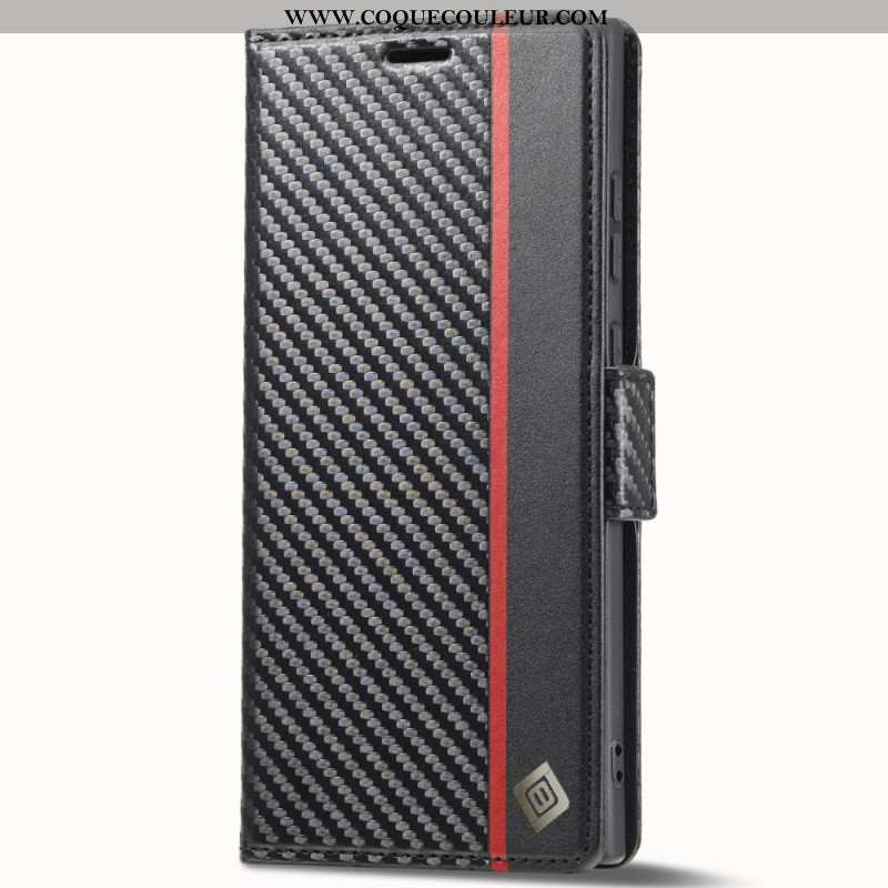 Housse Samsung Galaxy S25 Ultra 5G Fibre Carbone LC.IMEEKE