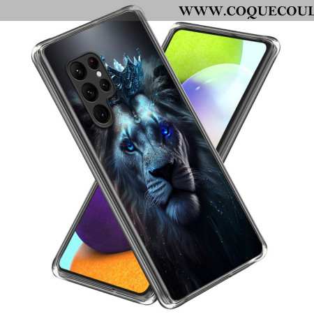 Coque Samsung Galaxy S25 Ultra 5G Lion Bleu