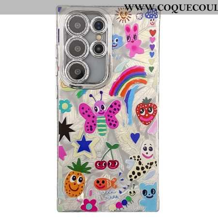 Coque Samsung Galaxy S25 Ultra 5G Papillons Fun