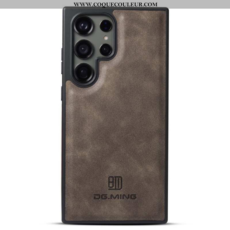 Coque Samsung Galaxy S25 Ultra 5G Style Cuir DG.MING