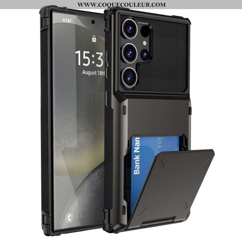 Coque Samsung Galaxy S25 Ultra 5G Porte-Cartes Flip