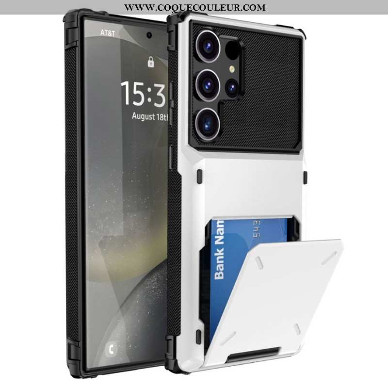 Coque Samsung Galaxy S25 Ultra 5G Porte-Cartes Flip