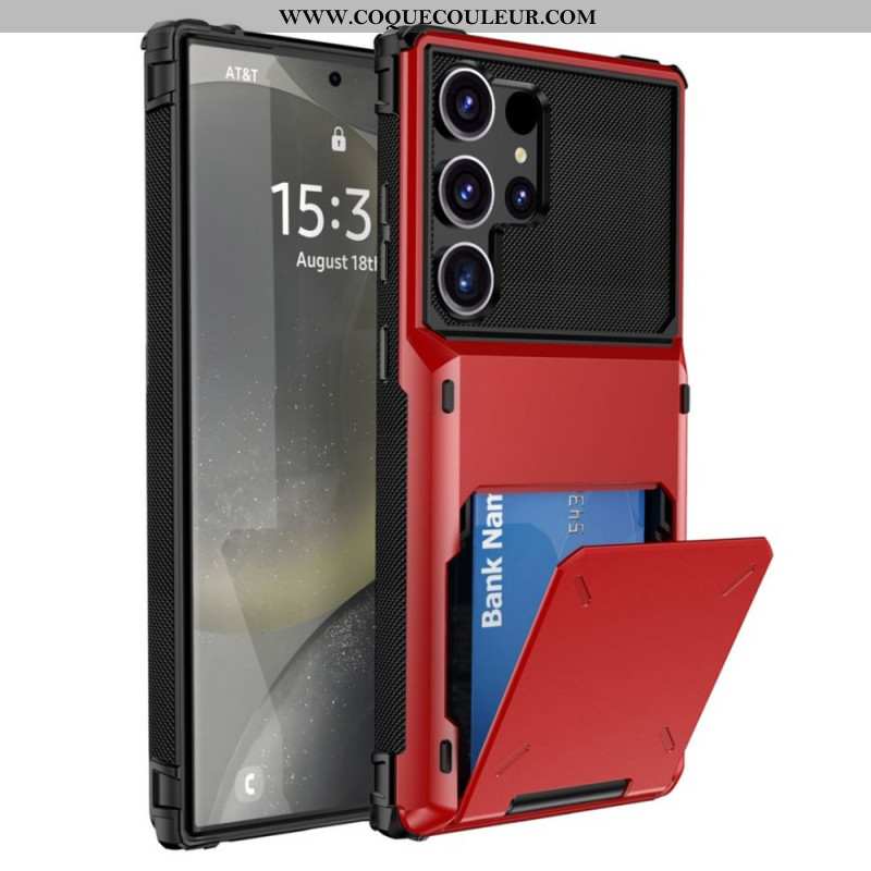 Coque Samsung Galaxy S25 Ultra 5G Porte-Cartes Flip