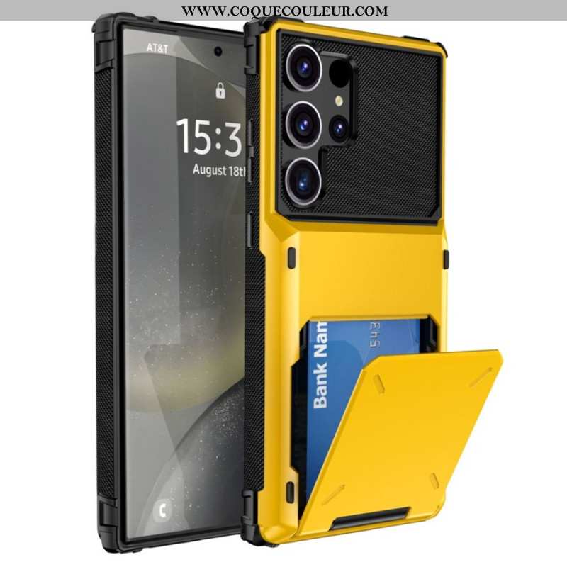 Coque Samsung Galaxy S25 Ultra 5G Porte-Cartes Flip