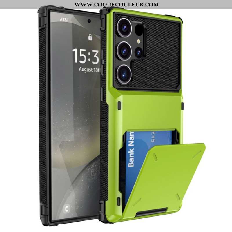 Coque Samsung Galaxy S25 Ultra 5G Porte-Cartes Flip