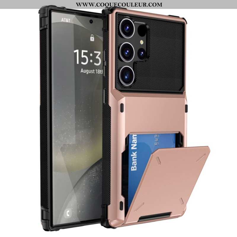 Coque Samsung Galaxy S25 Ultra 5G Porte-Cartes Flip