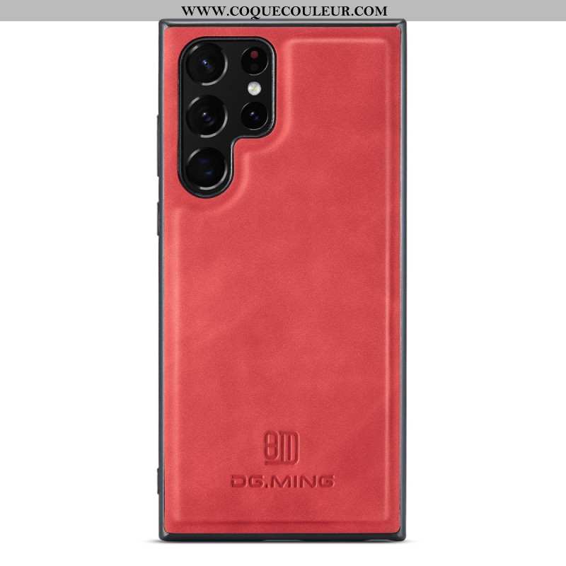 Coque Samsung Galaxy S25 Ultra 5G Effet Cuir DG.MING