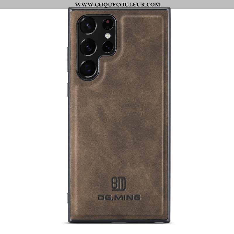 Coque Samsung Galaxy S25 Ultra 5G Effet Cuir DG.MING