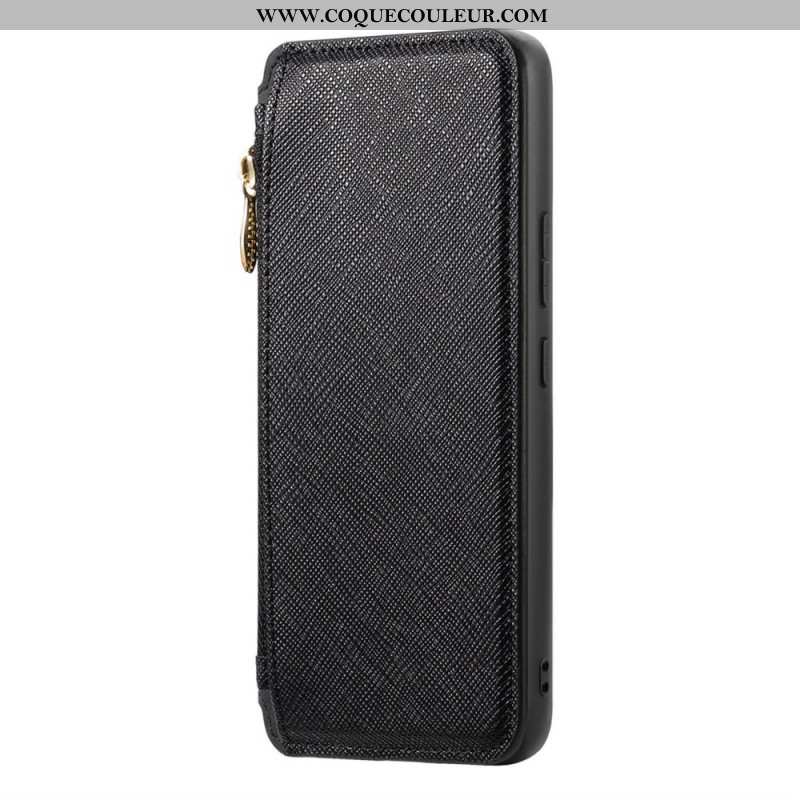 Housse Samsung Galaxy S25 Ultra 5G Portefeuille et Coque Détachable