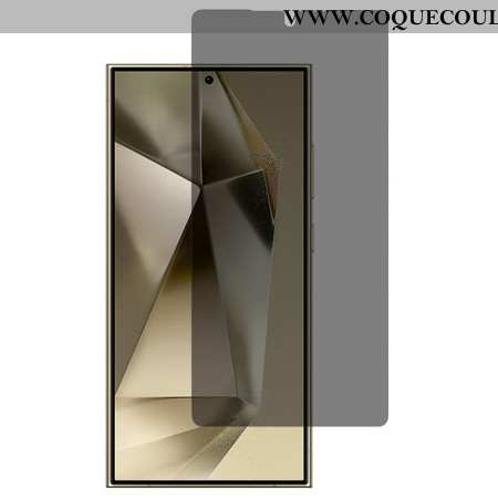 Protection en Verre Trempé Anti-Espion pour Écran Samsung Galaxy S25 Ultra 5G