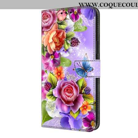 Housse Samsung Galaxy S26 Plus Fleurs Éblouissantes