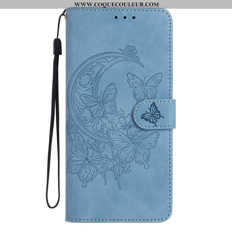 Housse Samsung Galaxy S26 Plus Empreinte Papillon et Fleurs
