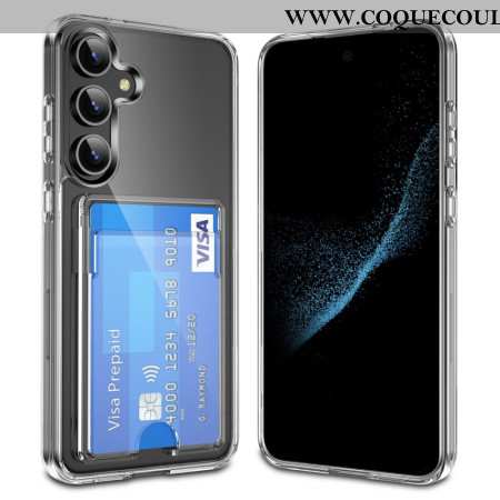Coque Samsung Galaxy S26 Plus Transparente avec Porte-Carte