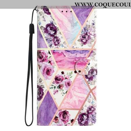 Housse Samsung Galaxy S26 Plus Fleurs Violettes