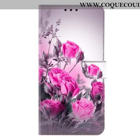 Housse Samsung Galaxy S26 Plus Fleurs Violettes