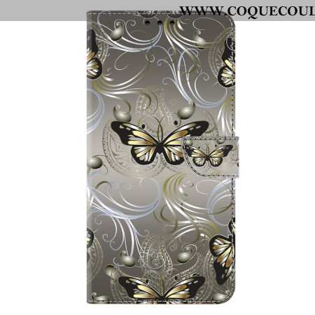 Housse Samsung Galaxy S26 Plus Papillons Dentelle