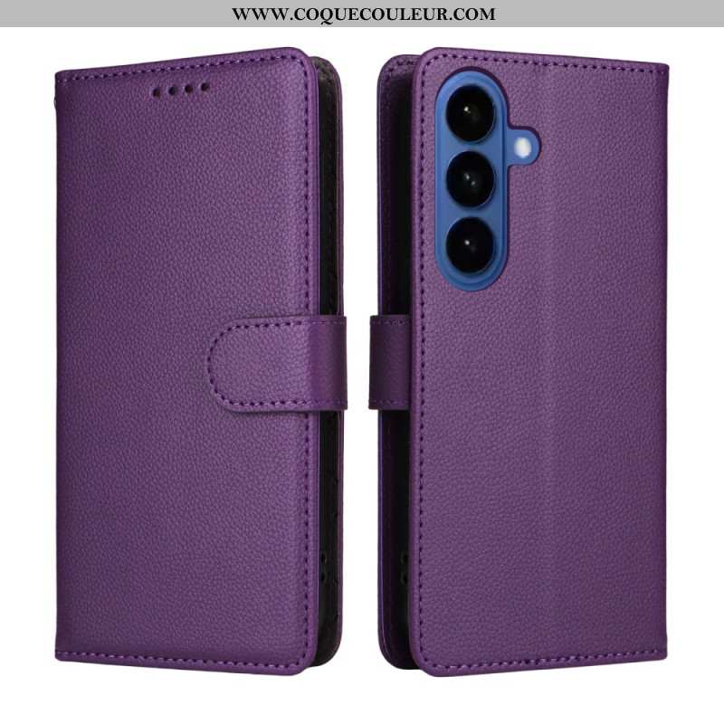 Housse Samsung Galaxy S26 Plus Blocage RFID et 3 Emplacements pour Cartes