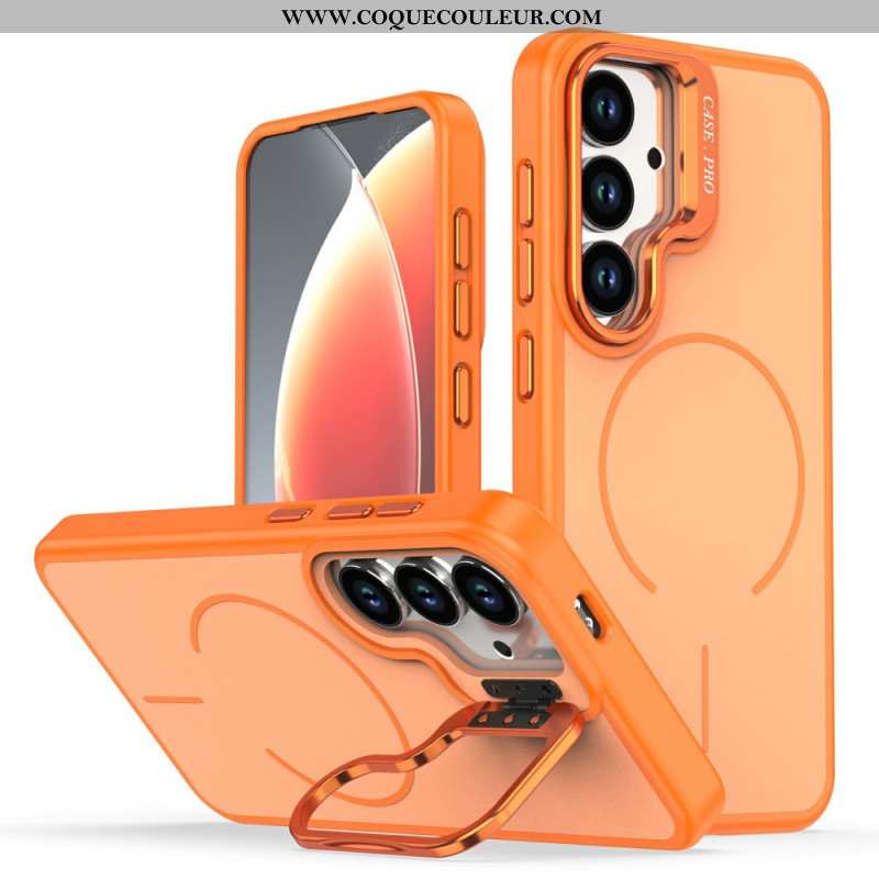 Coque Samsung Galaxy S26 Plus Magnétique avec Support Pliable